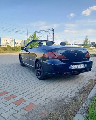 Peugeot 307 CC cena 10900 przebieg: 232000, rok produkcji 2008 z Mosina małe 79